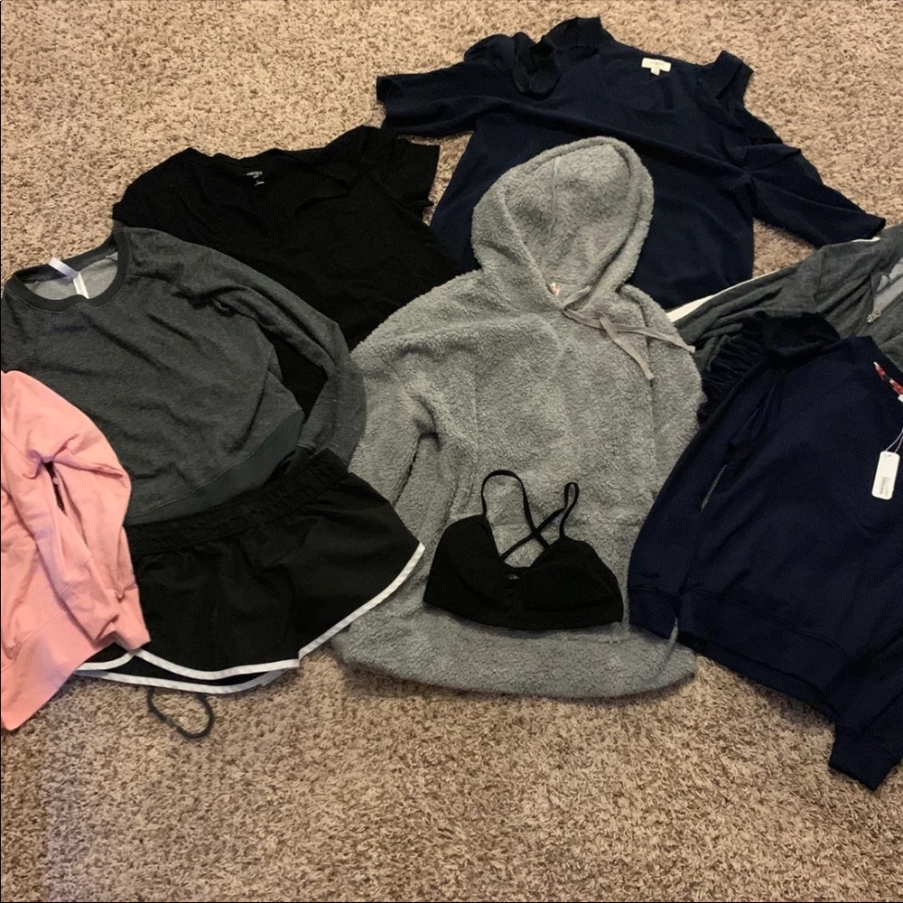 Small bundle of clothes